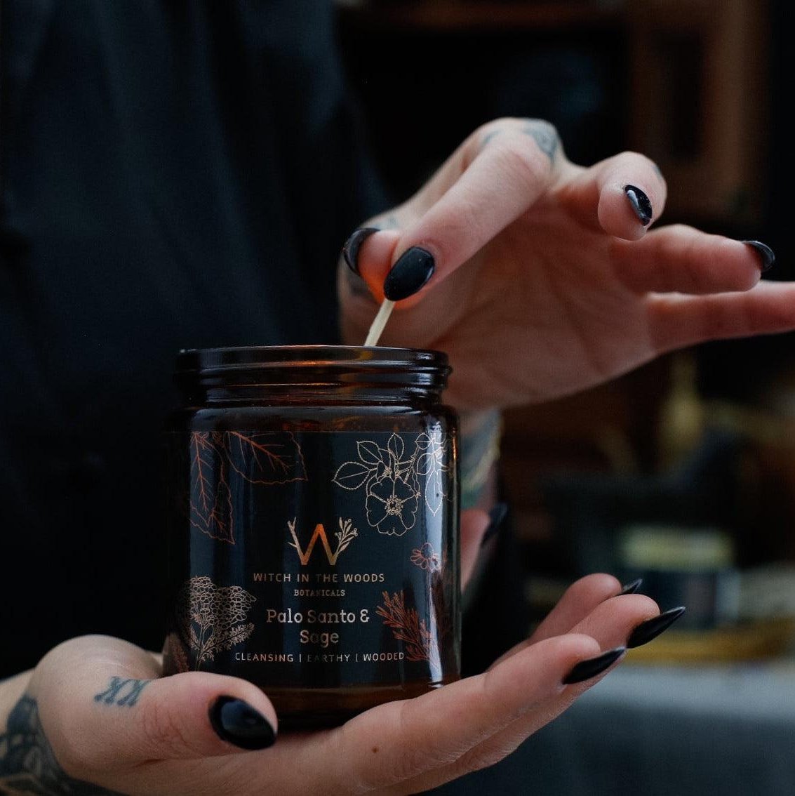Palo Santo + Sage Candle