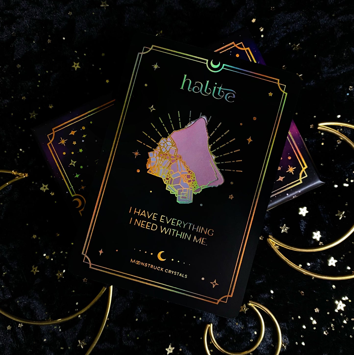 Gold Crystal Affirmations© Golden Aura Edition Card Deck