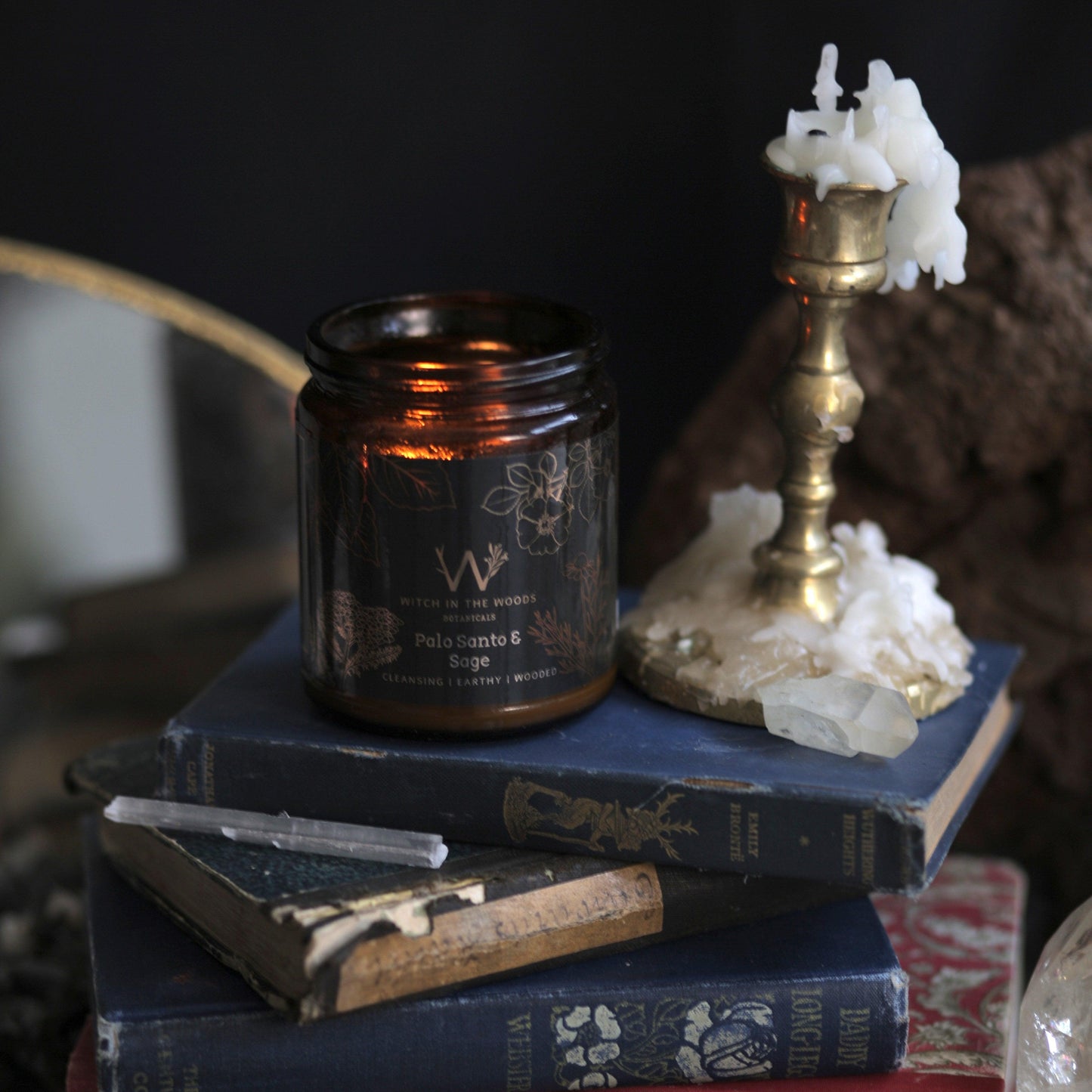 Palo Santo + Sage Candle