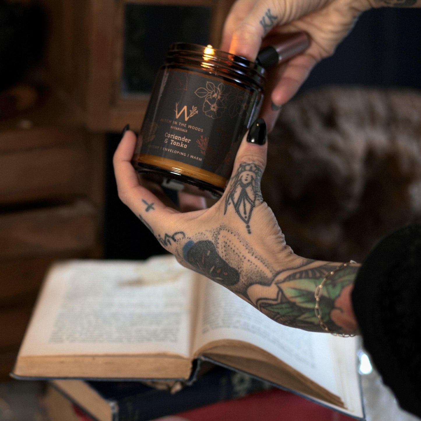 Coriander + Tonka Candle