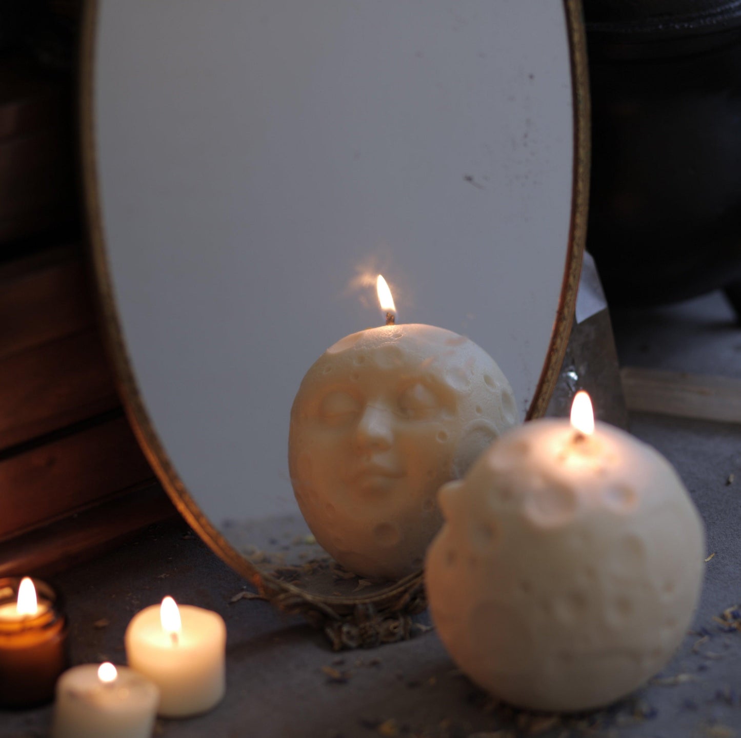 Full Moon Candle