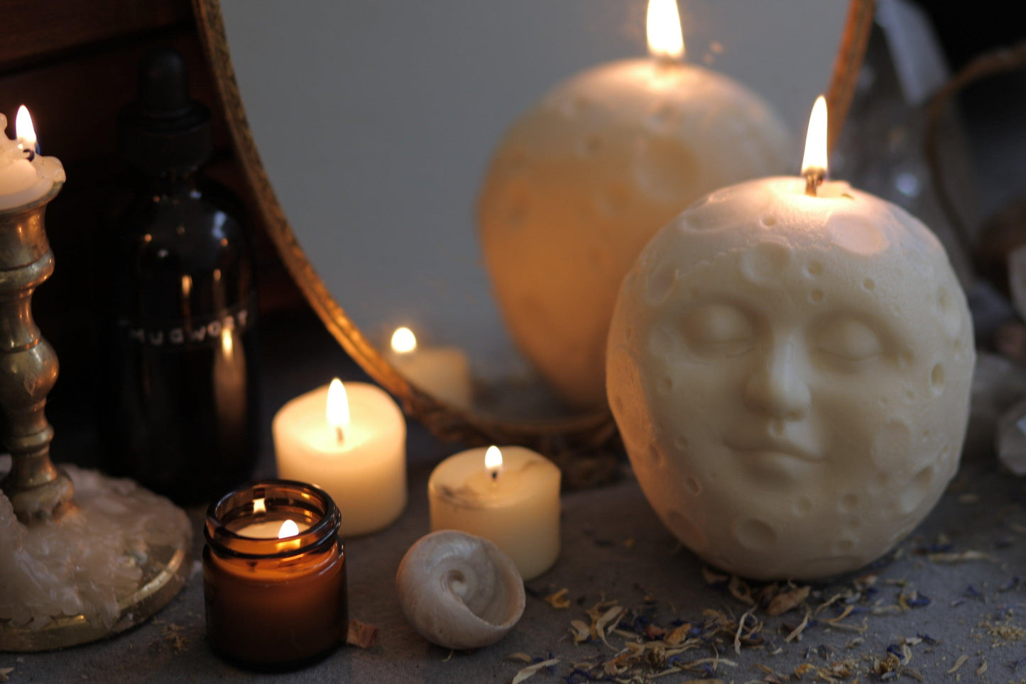 Full Moon Candle