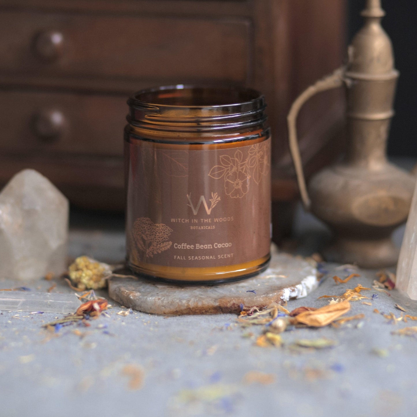 Coffee Bean + Cacao Candle