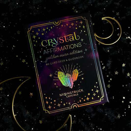 Gold Crystal Affirmations© Golden Aura Edition Card Deck